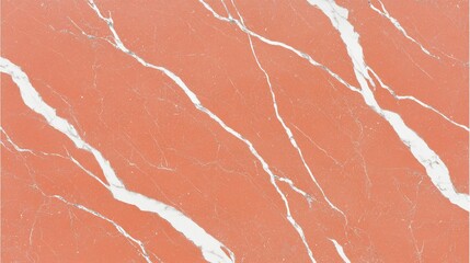 Coral Marble Texture: Elegant Veins and Warm Hues
