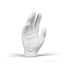 Professional White Golf Glove in Premium Leather