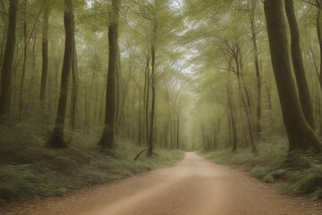 Obraz premium Forest Background 