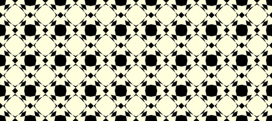 Monochrome Abstract Geometric Background Patterns and Shapes