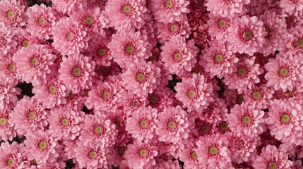 Pink Chrysanthemum Blooms: A Stunning Floral Display
