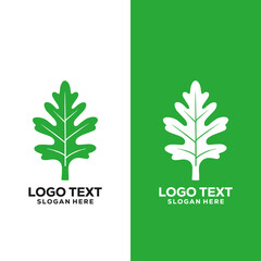 flora logo design tree vector 