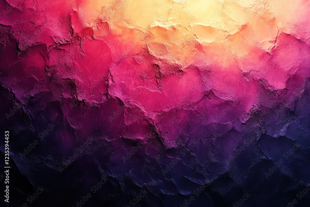 Wall mural mystical gradient glow with smooth blended hues and subtle texture details