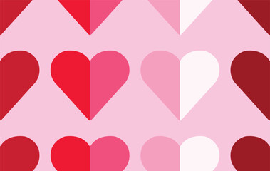Valentine pattern seamless fabric Valentine day. heart style pattern vector heart lover. Designed for background ,wallpaper ,valentine pattern ,wrapping paper ,couple ,fabric ,anniversary ,sweetheart