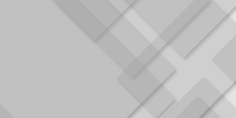 Modern luxury pattern of geometric white and gray color background, Elegant abstract background with grey lines with shadow. white paper transparent material in triangle technology and square shape