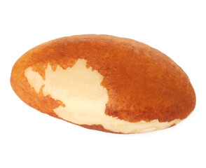 One tasty Brazil nut isolated on white