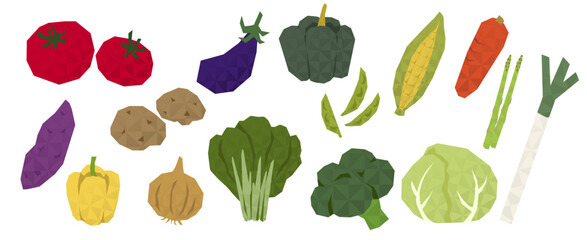 キラキラした野菜セット