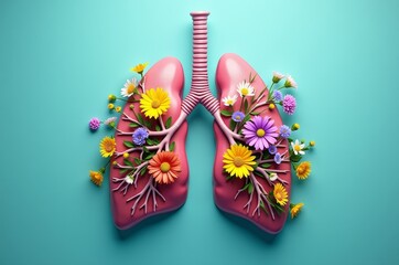 The lungs are vital organs that facilitate breathing and oxygen exchange