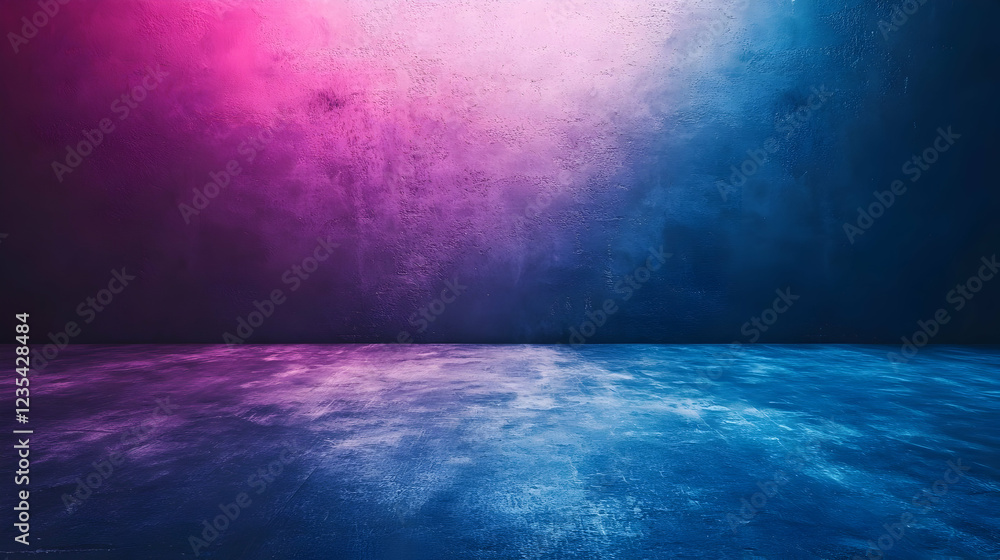Poster vibrant abstract background with gradient colors and smooth texture for creative use