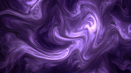 Fototapeta premium Abstract purple swirling patterns creating a mesmerizing background effect
