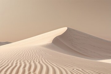 Tranquil Sand Dune Textured Cream Background for Calm Aesthetic