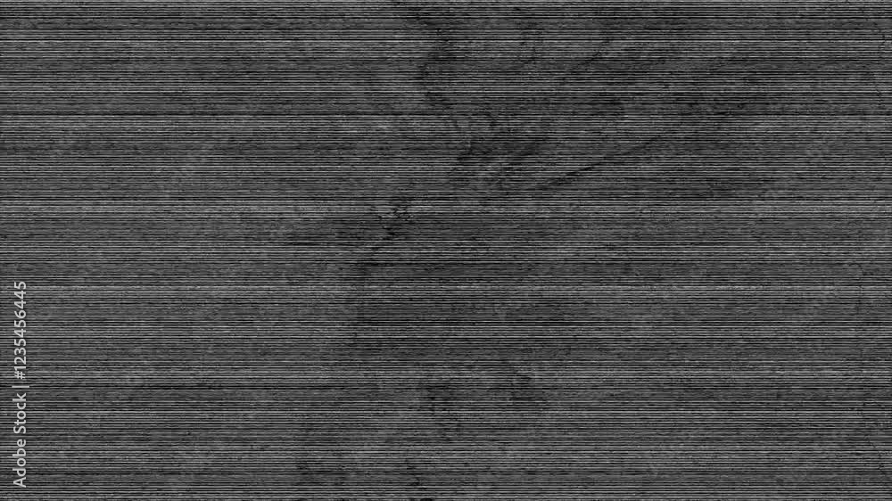 Aufkleber television screen or computer display with heavily distortion effects animation