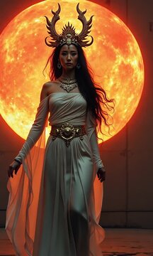 Radiant Goddess Amaterasu