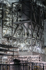 神栖火力発電所の工場夜景