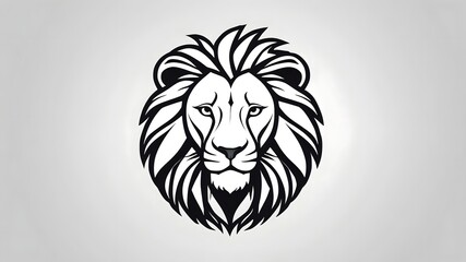 lion head vector