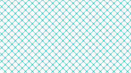 Fototapeta premium Pattern background with line and square dotted vector design | New seamless pattern for texture, web, decoration, futuristic and multi-use | Minimal geometric pattern with cyan colour 
