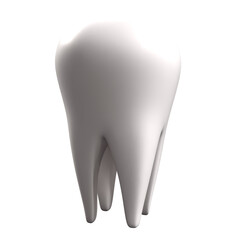 The White tooth for Health or medical concept.