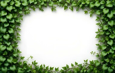Plant background image, leaf border, texture, banner