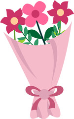 Valentine Flower Bouqet