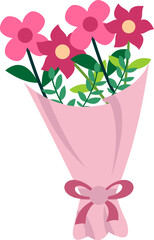 Valentine Flower Bouqet