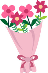 Valentine Flower Bouqet