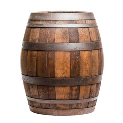 Fototapeta premium Rustic Wooden Barrel for Storage and Decor in Classic Style