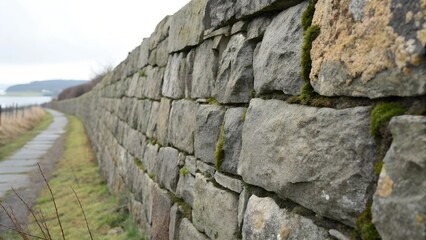 gray stone wall texture background