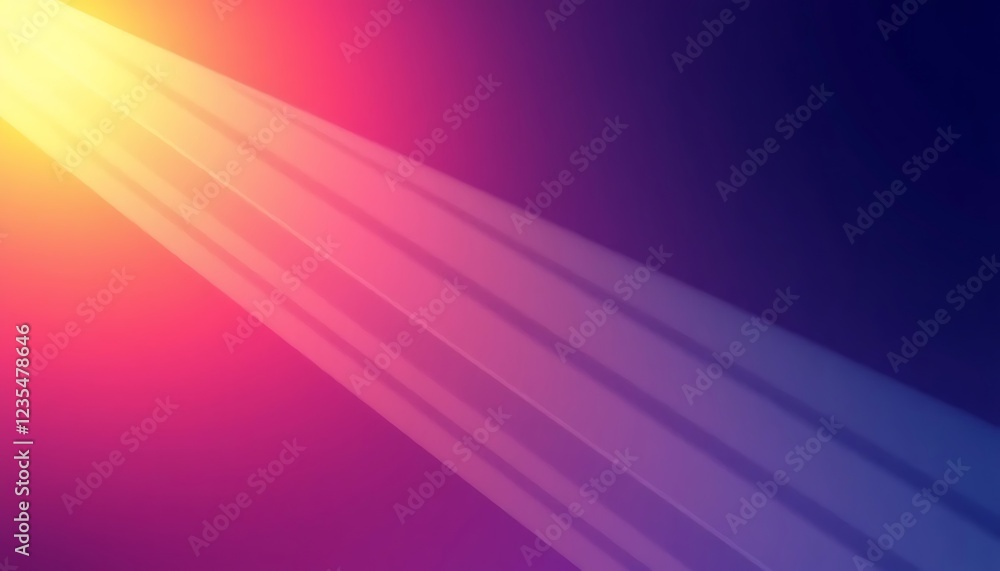 Aufkleber abstract gradient background with diagonal light rays