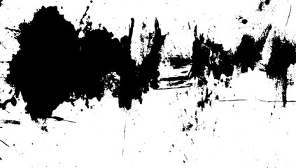 Abstract Black and White Ink Splatter Texture for Creative Design