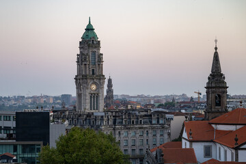 Naklejka premium Porto City Hall - Porto, Portugal
