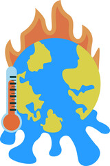 Global Warming ICon