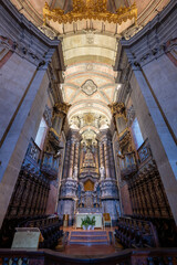 Naklejka premium Clerigos Church - Porto, Portugal