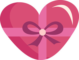 Valentine Love Giftbox With Ribbon