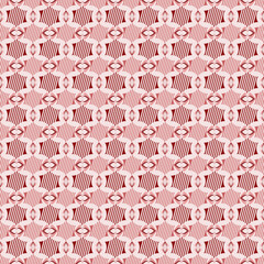 Elegant Geometric Red Pattern