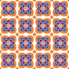 pattern batik flower damask ethnic boho ikat texture tribal geometric background