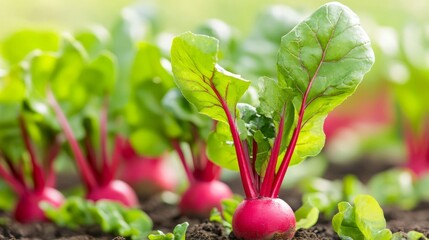 Radish growing