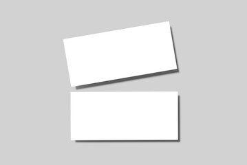 Gift Voucher Blank Mockup