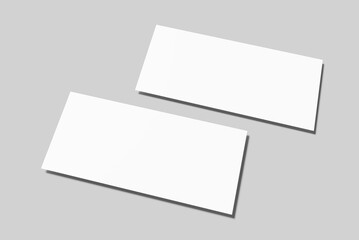 Gift Voucher Blank Mockup