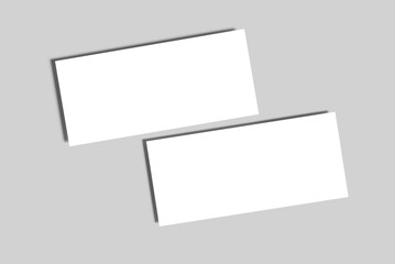 Gift Voucher Blank Mockup