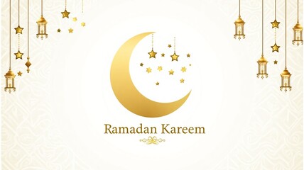 Ramadan kareem greeting card background. Islamic culture, arabic style. Ramadan mubarak.