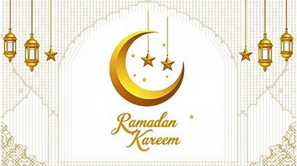 Ramadan kareem greeting card background. Islamic culture, arabic style. Ramadan mubarak.