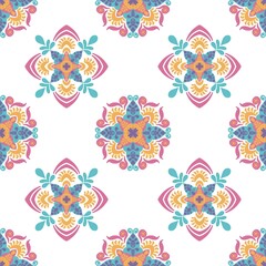 Flower seamless pattern , wallpaper , textile
