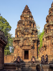 アンコール遺跡バンテアイ・スレイ