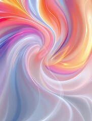 Obraz premium Abstract swirl of colors blending white, blue, and gray, artistic, background, mix, flow, dynamic