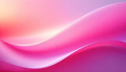 Abstract waves, pink and purple gradient, smooth curves, soft blending, ethereal atmosphere, dreamy texture, vibrant colors, fluid motion, minimalist design, digital art