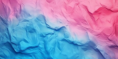 Fototapeta premium Abstract Pink and Blue Textured Background Digital Art Colorful Gradient Wrinkled Surface