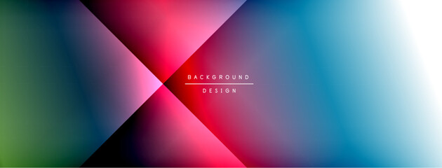 Fototapeta premium Colorful gradient with lines made of shadow and light. Creative background