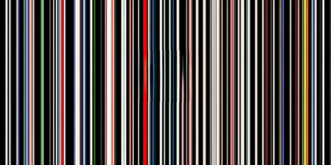 Abstract Colorful Vertical Stripes Pattern Modern Geometric Design Background Texture