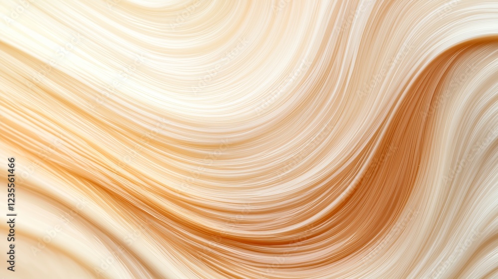 Poster smooth vanilla cream gradient transitioning for elegant designs
