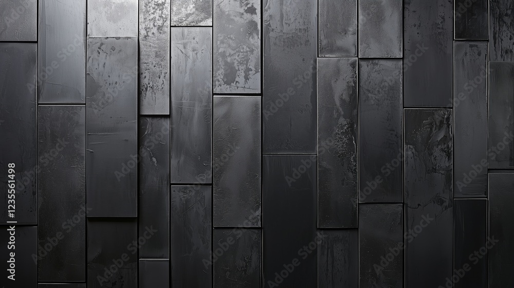 Poster dark smoky gradient wall with charcoal and graphite transitioning texture